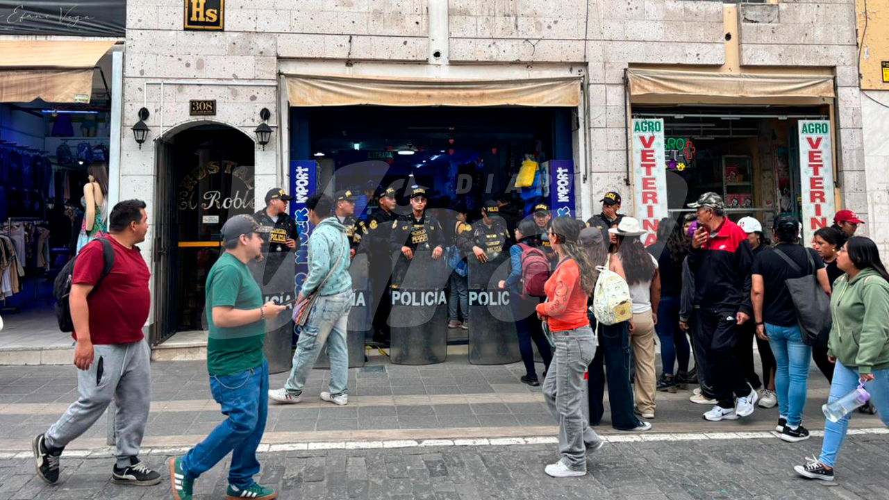 Golpe a la piratería escolar en Arequipa: incautan más de 80 cajas de útiles falsificados